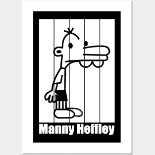 Manny Heffley is Standing Posters and Art